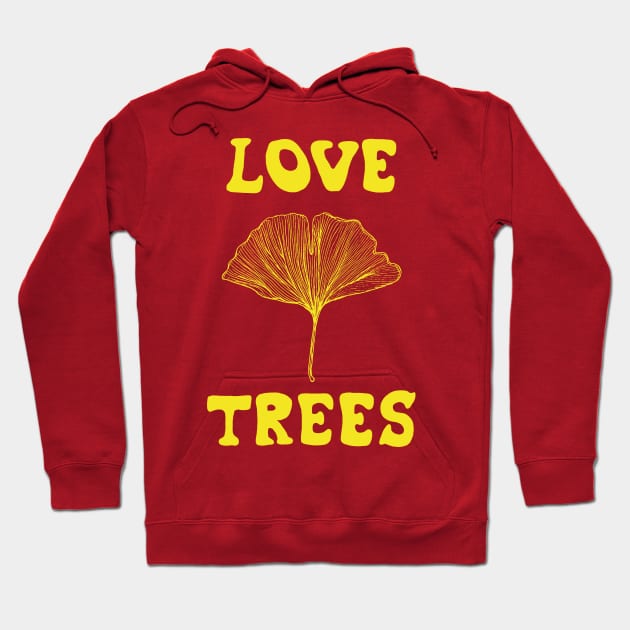 Love trees Hoodie by MarjolijndeWinter